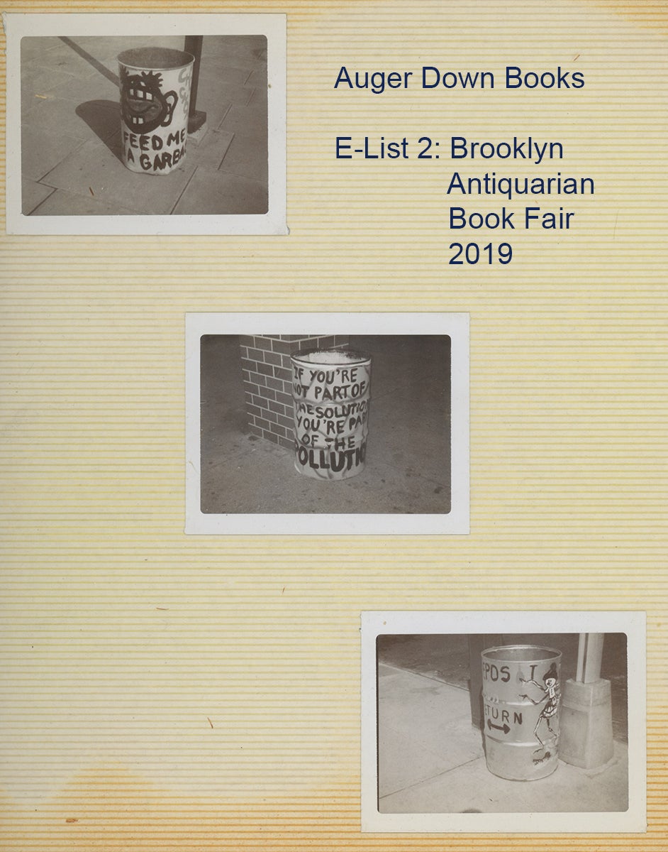 E-List Two: Brooklyn Antiquarian Book Fair 2019