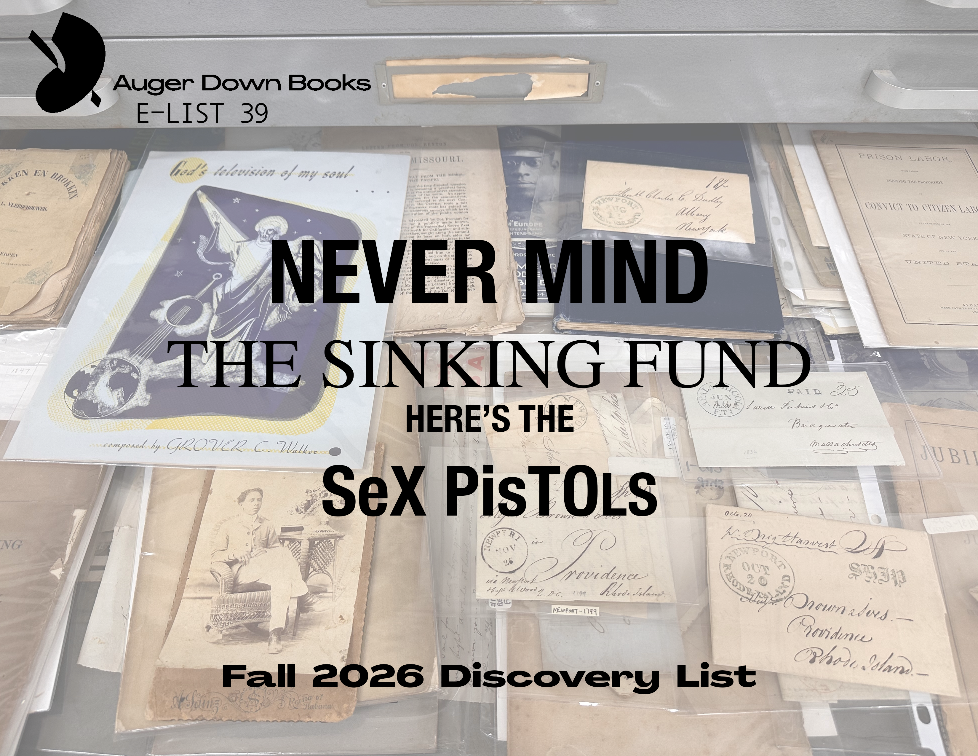 E-List 39: Fall 2026 Discovery