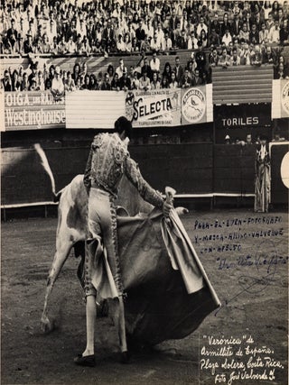 Suite of Twenty Photographs of Male and Female Bullfighters in Plaza Solera, Costa Rica, c. 1940s.