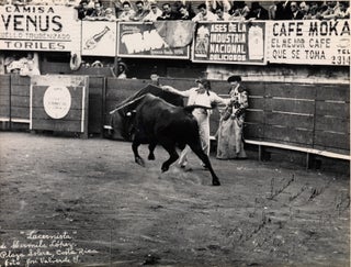 Suite of Twenty Photographs of Male and Female Bullfighters in Plaza Solera, Costa Rica, c. 1940s.