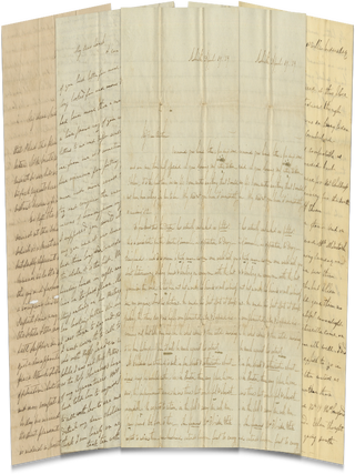 Item #BK0001 1839&ndash;1846 Correspondence of the Jennings Family, with Many from the Jennings Women...