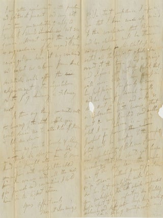 1839&ndash;1846 Correspondence of the Jennings Family, with Many from the Jennings Women Discussing the Elite Political and Social Circles of the Expanding South and West, Including the Fall of George Campbell Childress and the Personal Life of Henry A. Wise.