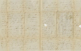 1839–1846 Correspondence of the Jennings Family, with Many from the Jennings Women Discussing the Elite Political and Social Circles of the Expanding South and West, Including the Fall of George Campbell Childress and the Personal Life of Henry A. Wise.