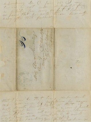 1839&ndash;1846 Correspondence of the Jennings Family, with Many from the Jennings Women Discussing the Elite Political and Social Circles of the Expanding South and West, Including the Fall of George Campbell Childress and the Personal Life of Henry A. Wise.