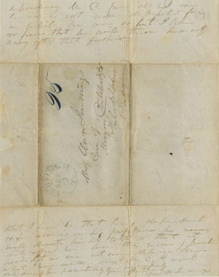 1839–1846 Correspondence of the Jennings Family, with Many from the Jennings Women Discussing the Elite Political and Social Circles of the Expanding South and West, Including the Fall of George Campbell Childress and the Personal Life of Henry A. Wise.
