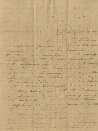 1839&ndash;1846 Correspondence of the Jennings Family, with Many from the Jennings Women Discussing the Elite Political and Social Circles of the Expanding South and West, Including the Fall of George Campbell Childress and the Personal Life of Henry A. Wise.