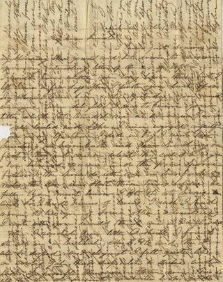 1839–1846 Correspondence of the Jennings Family, with Many from the Jennings Women Discussing the Elite Political and Social Circles of the Expanding South and West, Including the Fall of George Campbell Childress and the Personal Life of Henry A. Wise.