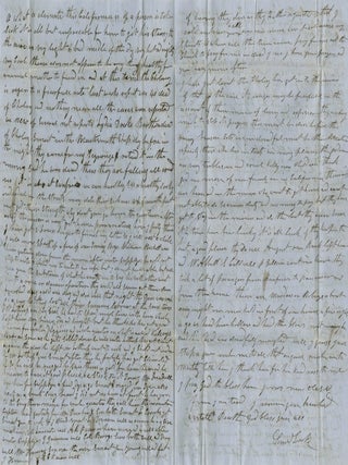 1850 Letter from Sacramento Describing the Cholera Epidemic, Failed Mining Ventures, Violent Crime, and Emigrants Too Sick and Impoverished to Return Home: &ldquo;O How I long to get out of this place&rdquo;.
