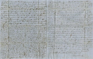 1850 Letter from Sacramento Describing the Cholera Epidemic, Failed Mining Ventures, Violent Crime, and Emigrants Too Sick and Impoverished to Return Home: “O How I long to get out of this place”.