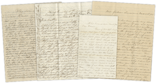 Item #BK0020 Collection of Civil War Letters Mainly from Almon Varney of the 13th Maine...