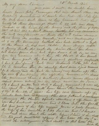 Item #BK0036 1845 Scottish Presbyterian Letter Condemning the Free Church’s Acceptance of Money...
