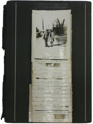 A Series of Fifty-Nine Captioned Vernacular Photographs of an Unidentified African-American Man in Chicago circa late 1940s.