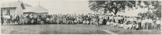 Item #CAT0125 Panorama Photograph of the Osage Princess Ceremony, 1929. Osage Nation