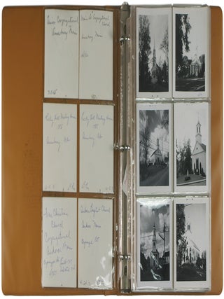 Item #CAT0131 Two Albums with Architectural Photographs of over 406 New England Churches,...