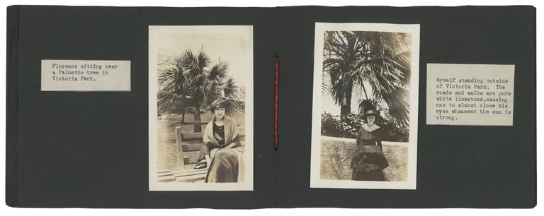 Item #CAT0139 Two Photo Albums of a Young Woman’s Trip to Bermuda, 1918. Bermuda.