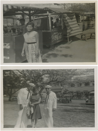 Photographs of Eddie “Saxman” Synigal’s US Navy Tour of Asia, Showing Equator Crossing Ceremonies, Musical Performances and Other Aspects of Naval Life Abroad.