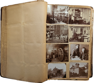 Item #Cat313 Album of Photographs Showing the Life, Work, and Circle of the Fresco Painter Andrea...