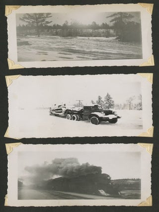Photo Album Documenting the Construction of the Alaska-Canadian Highway around Whitehorse, Yukon, Including Many Showing Its Impact on the Local Environment.