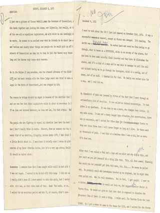 Archive of 1960s–1980s Second-wave Feminist Material Mainly from New York City Activist Groups Belonging to an Employee of Mother Courage, the First Feminist Restaurant, with Material on Women’s Film, Performance, and Health.