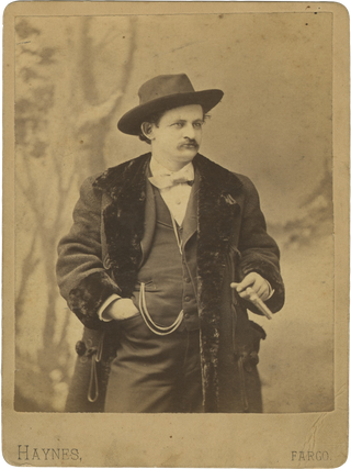 Item #Cat359 Portrait of an Affluent Man, Fargo, Dakota Territory, 1879. . Western...