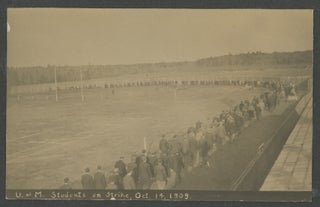 Album of Photographs Showing Student Life at University of Maine, 1908 -1912, including Photographs Relating to Hazing, Fraternity Culture, and the Hazing Strike of 1909.