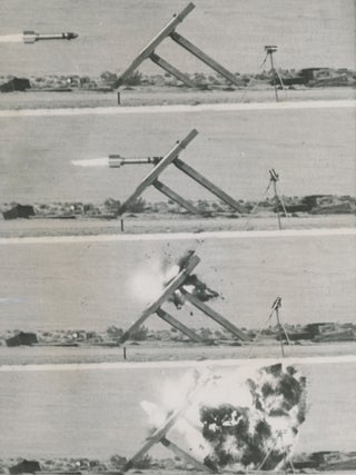 A Collection of Twenty Press Photographs of the US Rocket and Space Program, 1945-1959.