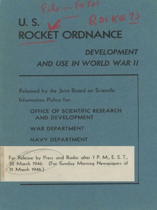 A Collection of Twenty Press Photographs of the US Rocket and Space Program, 1945-1959.
