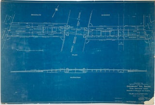 Item #List0213 Greenpoint Ave. Bridge over Newtown Creek… Plan and Elevation. New York City,...