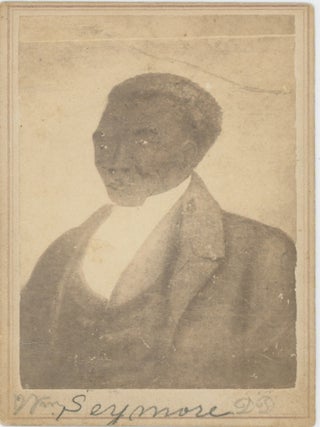 Item #List025 Carte-De-Visite Portrait of Reverend William Seymore, After a Painting....