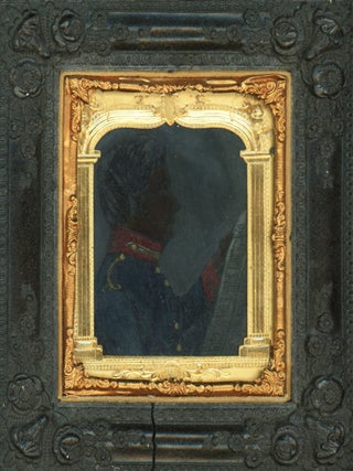Item #List1019 Ambrotype Folk Art Portrait of a Haitian Revolutionary Officer. Haitian Revolution...