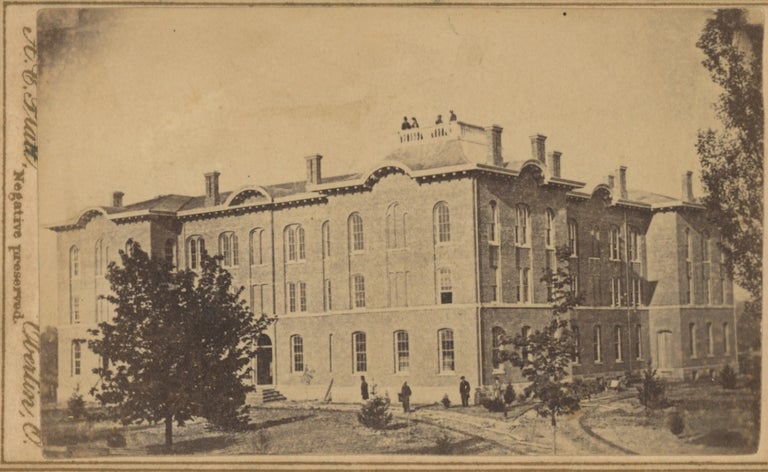 Item #List1022 Two Carte-de-Visite Views of the Second Ladies’ Hall at Oberlin College, c. 1868. Women's Education - 19th Century - Oberlin College, J. C. Platt, Platt and Hawley.