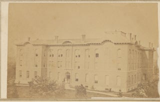 Two Carte-de-Visite Views of the Second Ladies’ Hall at Oberlin College, c. 1868.