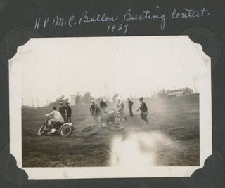Item #List1206 Album of Photographs of a Motorcycle-Loving Couple from Los Angeles, Including...