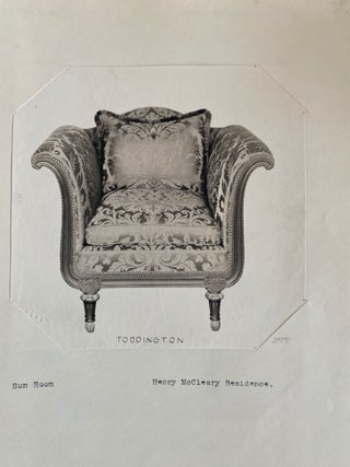Pair of Portfolios Showing the Fine Furniture of the Henry McCleary Residence, Olympia, Washington, 1920s.