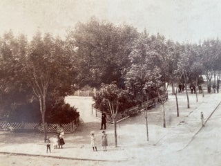 Album Containing Forty Seven Albumen Photographs of Central and Southern Chile, Including Photographs of the Newly Constructed Biobio Bridge in Valdivia, c. 1890s.