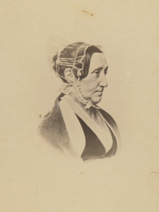 Item #List1401 Carte-de-Visite Vignette Portrait of the Anti-Slavery Author Rachel W. Moore....
