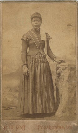 Four Cartes-de-Visite of African-American Subjects in Pocahantas, Virginia, c. 1860s-1880s.