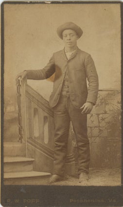 Four Cartes-de-Visite of African-American Subjects in Pocahantas, Virginia, c. 1860s-1880s.