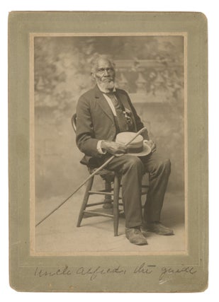 Item #List1411 Portrait of Alfred Jackson, c. 1890s. African-Americana - Tennessee, Photographer...