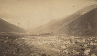 Three Views of Euro-American Settlement in Durango and Silverton, Colorado, with a Photograph of a Mining Camp, c. 1883-1884.