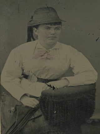 Item #List1431 Photograph Album with Forty-Seven Tintype and Carte-de-Visite Photographs of the...