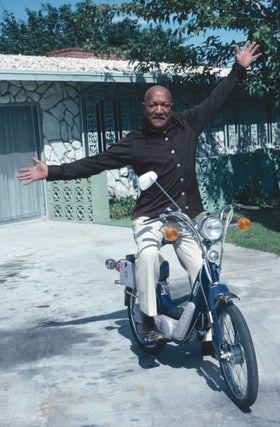 Item #List1517 Eight Unpublished Slides of John Elray Sanford aka Redd Foxx, Taken for a Jet...