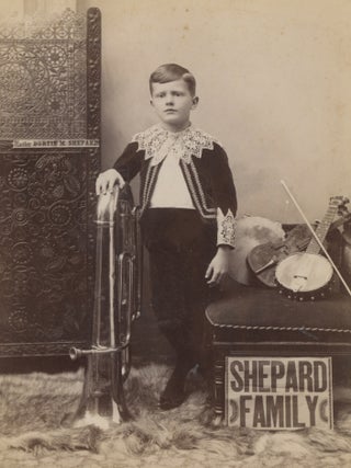 A Collection of Thirteen Cabinet Cards of the Shepard Family Band. V.p., ca. 1880s-1890s.