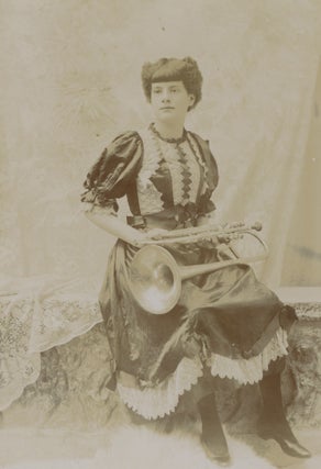 A Collection of Thirteen Cabinet Cards of the Shepard Family Band. V.p., ca. 1880s-1890s.