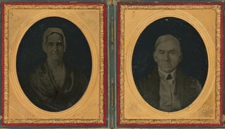 Item #List1708 Pair of Ambrotypes of Mary and Moses Penrock, Members of the Kennett Square...