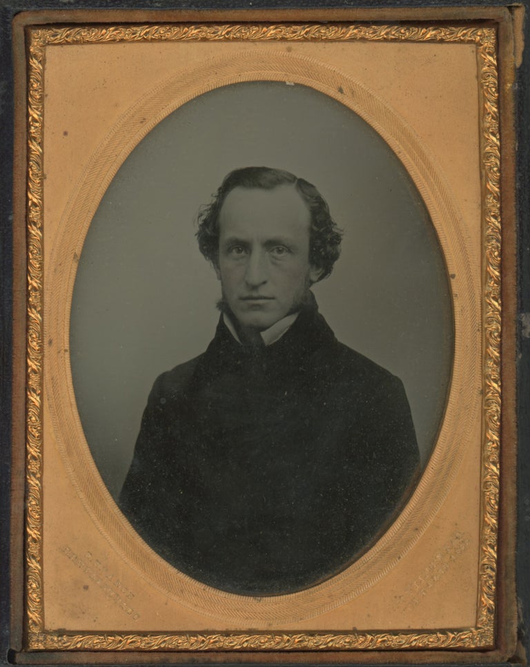 Item #List1713 Quarter Plate Ambrotype of an Unidentified Man, c. 1855-56. Early Photography - California, Robert H. Vance.