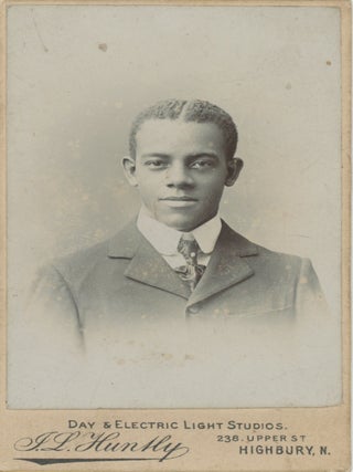 Item #List1718 Cabinet Card Portrait of Ambrose Clairmonte of Bridgetown, Barbados, 1890s....