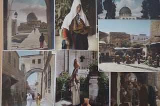 Item #List1734 Seven Hand-Colored Photographs of Subjects and Architecture in Jerusalem, c....