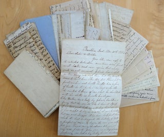 Item #List1813 Archive of Correspondence Relating to William Milhous and Family, Concerning...