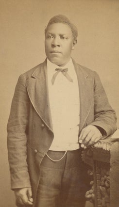 Item #List1907 Carte-de-Visite Portrait of an African-American Man, Richmond, c. 1870s....
